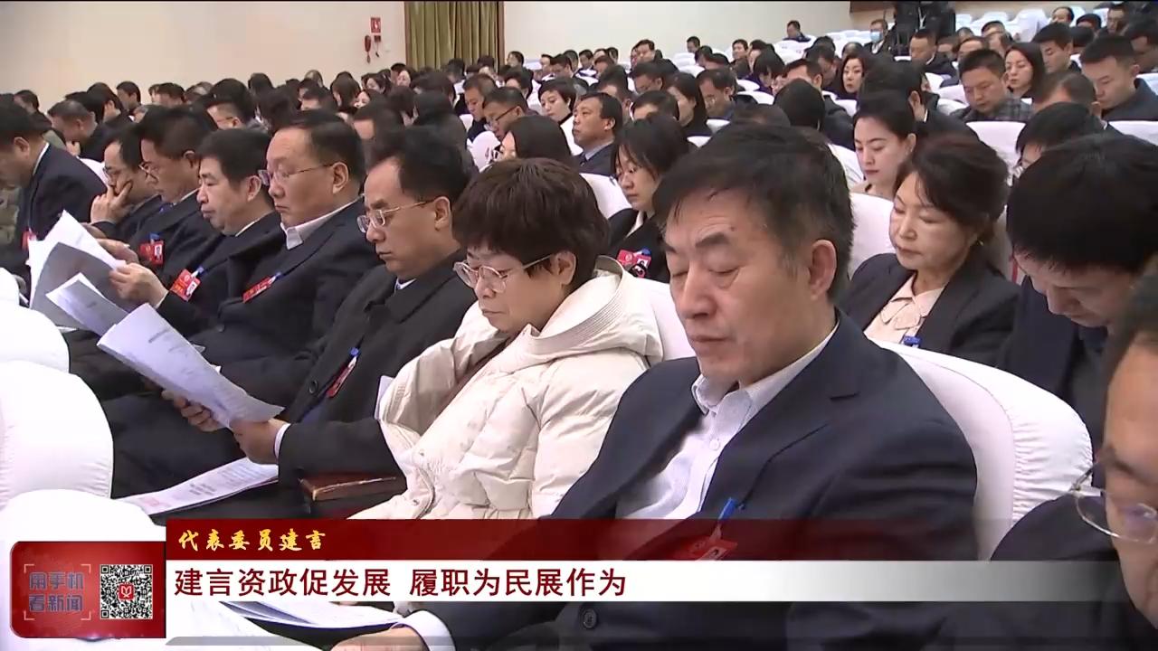 【代表委員建言】建言資政促發展 履職為民展作為