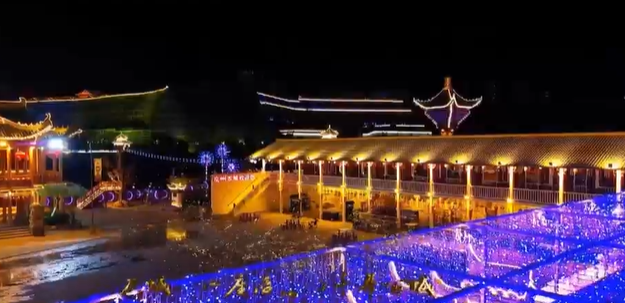 【網絡中國節·元宵】慶陽夜景丨慶城，一座活著的千年古城
