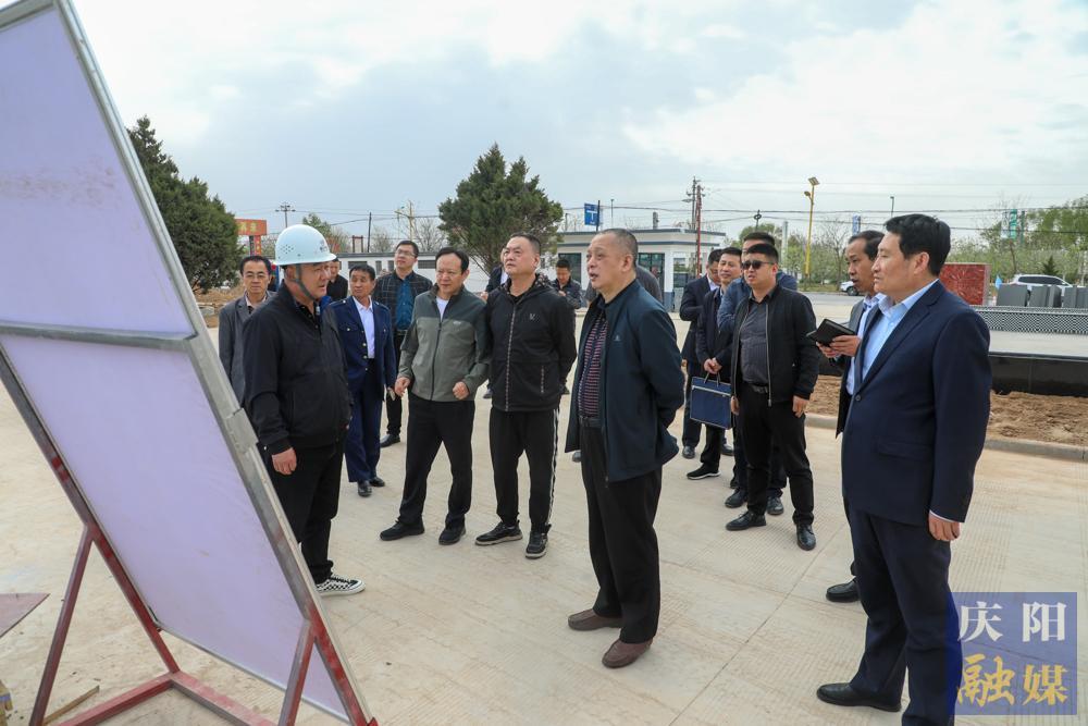 中光宏圖（北京）科技發展有限公司考察組來慶陽市考察調研