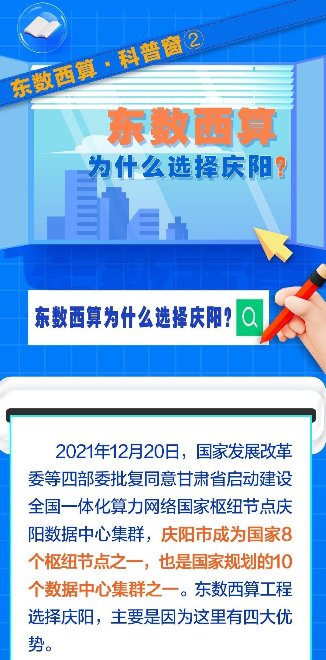 東數(shù)西算·科普窗②｜東數(shù)西算為什么選擇慶陽(yáng)？