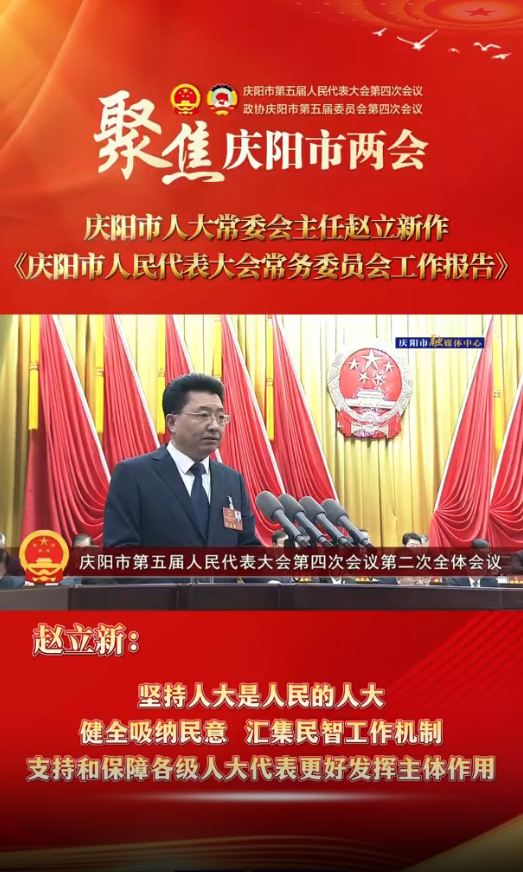 兩會V視(31)丨趙立新：堅持人大是人民的人大，健全吸納民意、匯集民智工作機制，支持和保障各級人大代表更好發(fā)揮主體作用