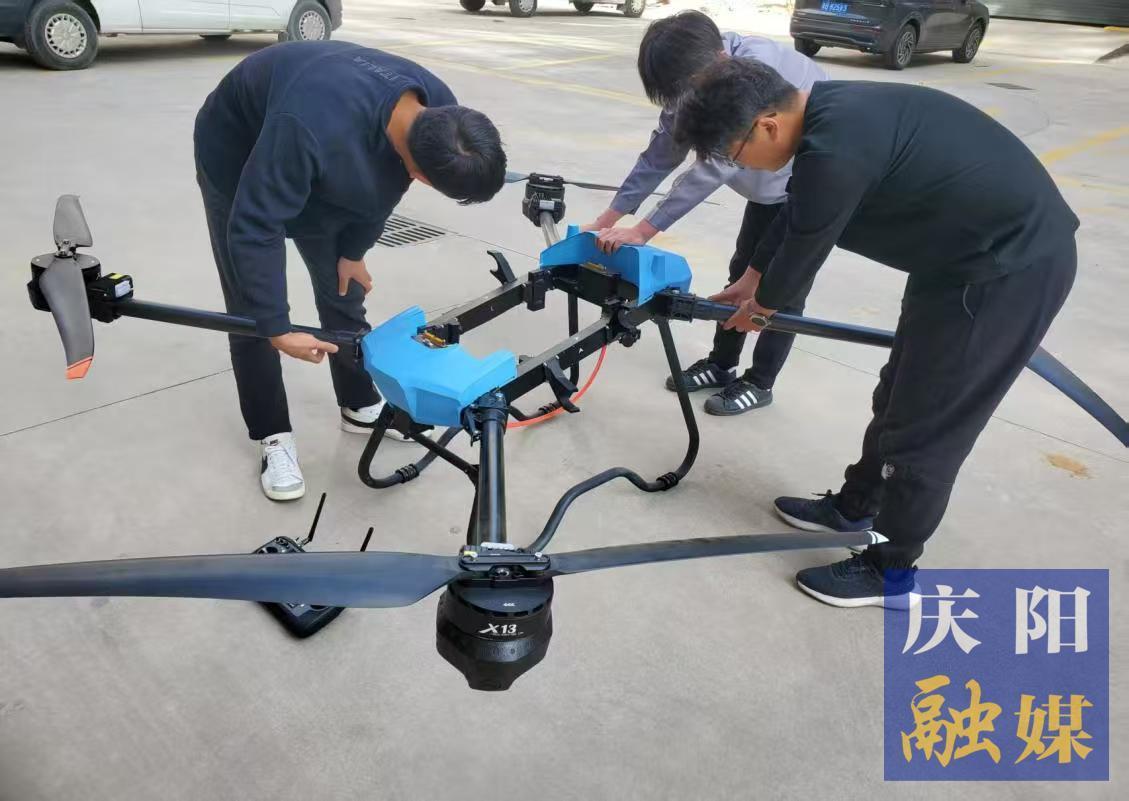 慶陽移動先鋒隊：全力備戰低空賽道 蓄勢待發展英姿