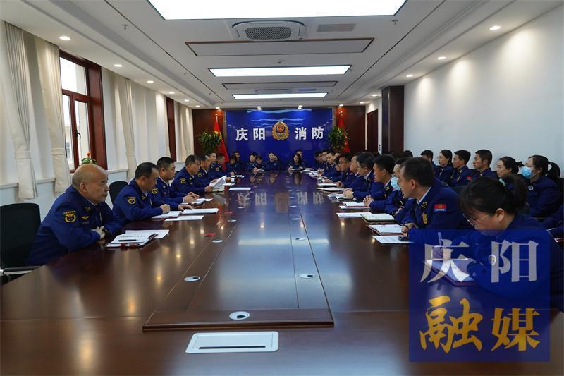 慶陽市消防救援支隊全力護航低空經濟大賽