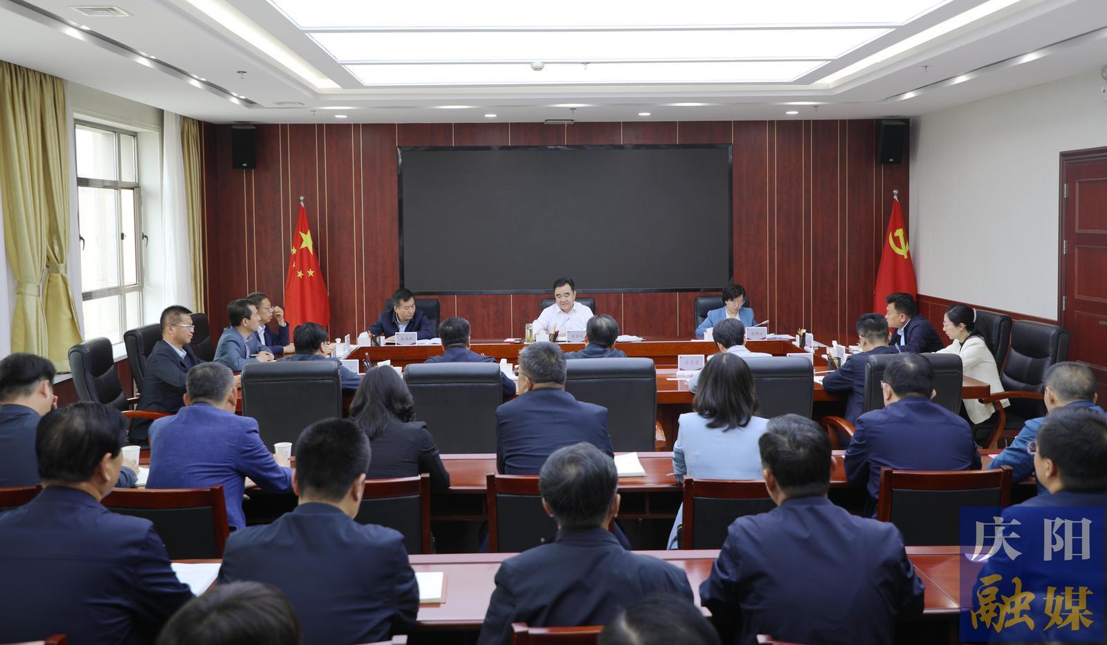 黃澤元在市紀委監委機關調研時強調 把職責履行好 把能力提上去 把工作做扎實 為推動慶陽經濟社會高質量發展保駕護航