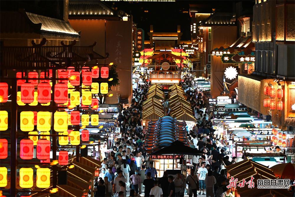 【鏡觀隴原】敦煌大漠夜宴喚醒千年絲路記憶